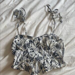Floral Print Women's Top